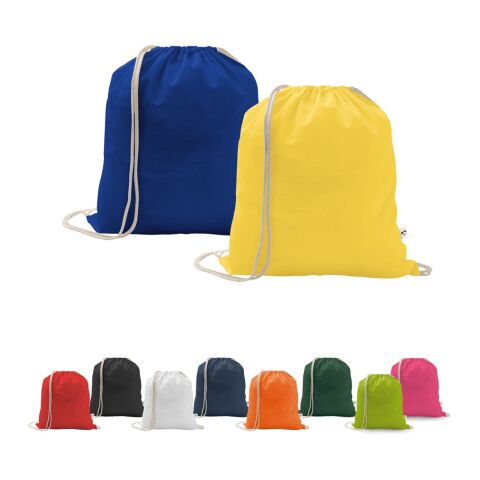 ISTANBUL. Rucksack aus recycelter Baumwolle (70%), Polyester (30% rPET) (150 g/m²) Rosa | ohne Werbeanbringung