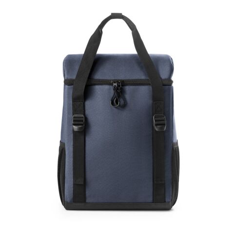 ROMA L. Gepolsterter Thermorucksack aus recyceltem Polyester 600D Ripstop 16 L Blau | ohne Werbeanbringung | Nicht verfügbar | Nicht verfügbar | Nicht verfügbar