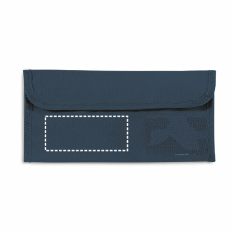 AIRLINE. Reisedokumententasche aus 600D Blau | ohne Werbeanbringung | Nicht verfügbar | Nicht verfügbar | Nicht verfügbar