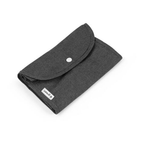 SIENA. Faltbare Tasche aus Baumwolle (50%), receycelte Baumwolle (30%) und Polyester (20% rPET) (140 g/m²) schwarz | ohne Werbeanbringung | Nicht verfügbar | Nicht verfügbar | Nicht verfügbar