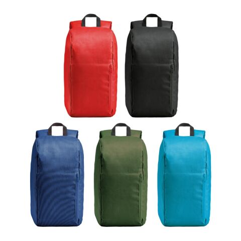 LUGANE. 600D-Rucksack Schwarz | ohne Werbeanbringung