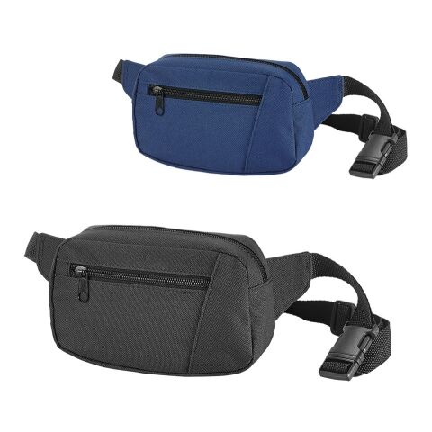 LAGOS. Gürteltasche aus 600D Schwarz | ohne Werbeanbringung