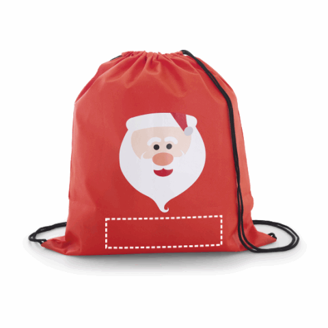 OTTAWA. Weihnachtlicher Turnbeutel Rot | ohne Werbeanbringung | Nicht verfügbar | Nicht verfügbar | Nicht verfügbar