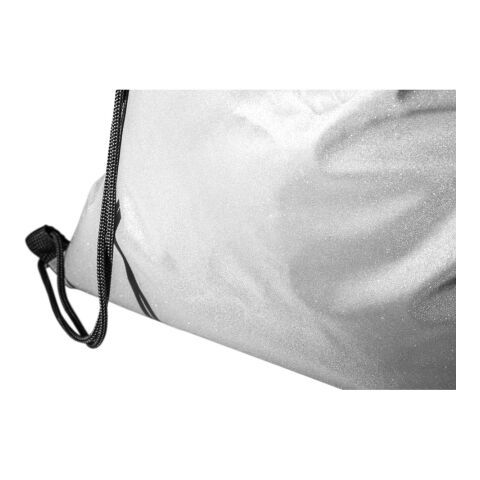 SYROS. Reflektierende Tasche aus Polyester (200 g/m²) Silber | ohne Werbeanbringung