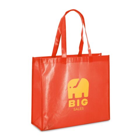 MILLENIA. Tragetasche aus laminiertem Non-Woven (110 g/m²) Schwarz | ohne Werbeanbringung | Nicht verfügbar | Nicht verfügbar | Nicht verfügbar