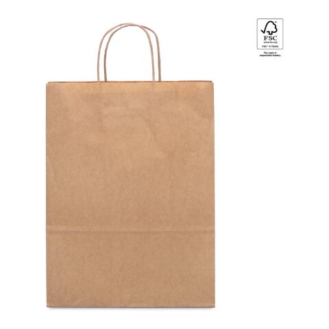 LEIA. Tragetasche aus Kraftpapier (115 g/m²) Natur | ohne Werbeanbringung | Nicht verfügbar | Nicht verfügbar | Nicht verfügbar