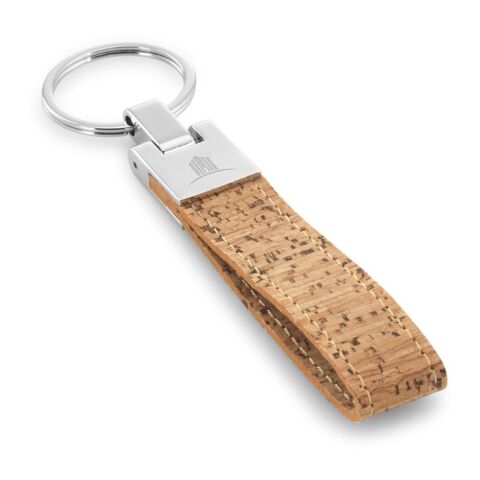 CORKS. Schlüsselanhänger aus Kork und Metall Natur | ohne Werbeanbringung | Nicht verfügbar | Nicht verfügbar | Nicht verfügbar