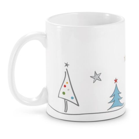 ANCELLE. Weihnachtliche Tasse Weiss | ohne Werbeanbringung | Nicht verfügbar | Nicht verfügbar | Nicht verfügbar