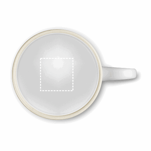 AVOINE. Tasse aus Keramik 370 mL Weiß | ohne Werbeanbringung | Nicht verfügbar | Nicht verfügbar | Nicht verfügbar