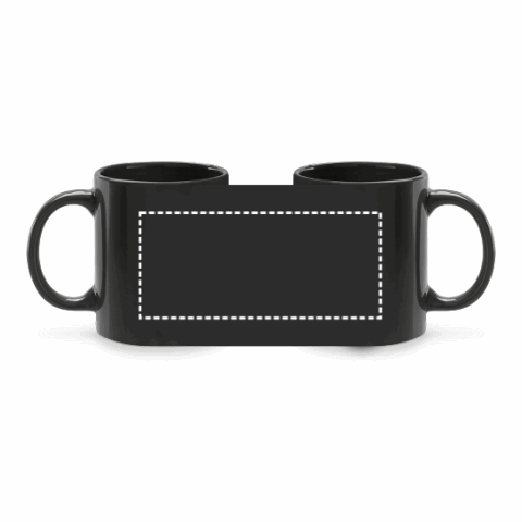 BARINE. Keramikbecher 350 ml Schwarz | ohne Werbeanbringung | Nicht verfügbar | Nicht verfügbar | Nicht verfügbar