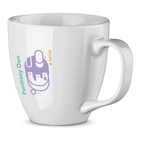 PANTHONY OWN. Tasse aus Porzellan 450 mL Weiß | ohne Werbeanbringung | Nicht verfügbar | Nicht verfügbar | Nicht verfügbar