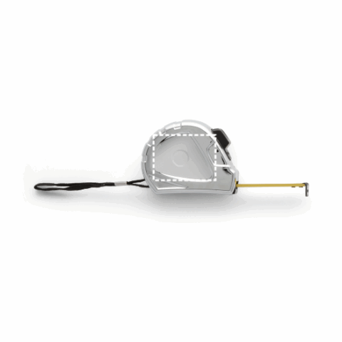 MERIBEL V. 5 M Maßband Silber | ohne Werbeanbringung | Nicht verfügbar | Nicht verfügbar | Nicht verfügbar