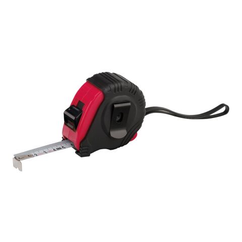 GULIVER V. Maßband 5m aus ABS Rot | ohne Werbeanbringung