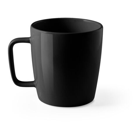 DHONI. Keramik-Becher 450 mL Schwarz | ohne Werbeanbringung | Nicht verfügbar | Nicht verfügbar | Nicht verfügbar