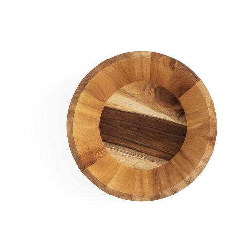 SAGE. Salatschüssel aus Cassiaholz Natur dunkel | ohne Werbeanbringung | Nicht verfügbar | Nicht verfügbar