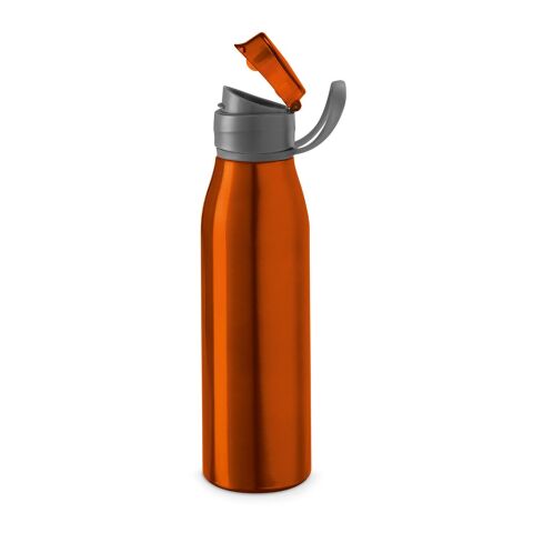 KORVER. Sportflasche aus Aluminium 650 mL Orange