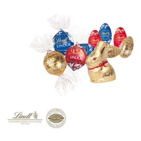 Ostermischung „Ostergrüße” Von Lindt bunt | 4C Digital-/Offsetdruck