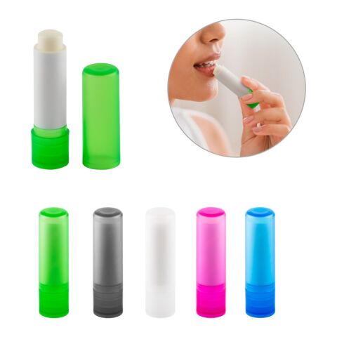 JOLIE VEGAN. Veganer Lippenbalsam aus recyceltem ABS (100% rABS) und PP, mit Vanille-Aroma Rosa | ohne Werbeanbringung