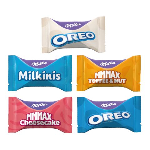 Weihnachtsbaum Milka „Favourites“ bunt | ohne Werbeanbringung