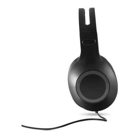 KILBY. Verstellbarer Kopfhörer mit Mikrofon aus ABS und PP Grau | ohne Werbeanbringung | Nicht verfügbar | Nicht verfügbar