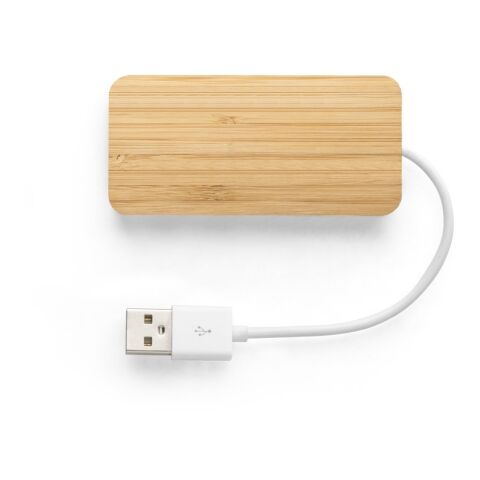 MOSER. HUB mit 2 USB-A und 1 USB-C Anschluss aus Bambus Natur | ohne Werbeanbringung | Nicht verfügbar | Nicht verfügbar | Nicht verfügbar