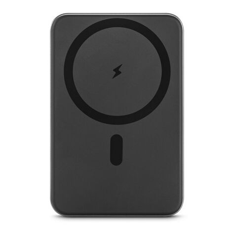 WARSHEL 5. Magnetische Powerbank mit 5'000 mAh Dunkelgrau | ohne Werbeanbringung | Nicht verfügbar | Nicht verfügbar