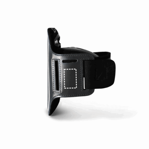 CONFOR. Armband aus PU und Soft Shell für 6.5"-Smartphone schwarz | ohne Werbeanbringung | Nicht verfügbar | Nicht verfügbar | Nicht verfügbar