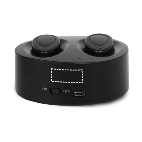 CHARGAFF. Funkkopfhörer aus ABS schwarz | ohne Werbeanbringung | Nicht verfügbar | Nicht verfügbar | Nicht verfügbar