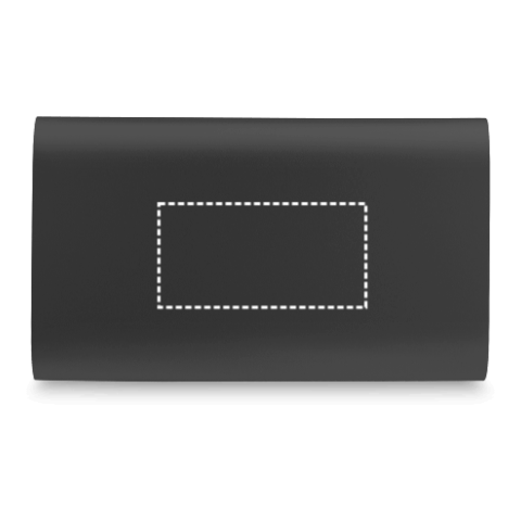 MARCET. Powerbank Slim 4'000 mAh aus 70 % recyceltes ABS (70% rABS) und 30 % recyceltes Aluminium (30% rAL) schwarz | ohne Werbeanbringung | Nicht verfügbar | Nicht verfügbar | Nicht verfügbar