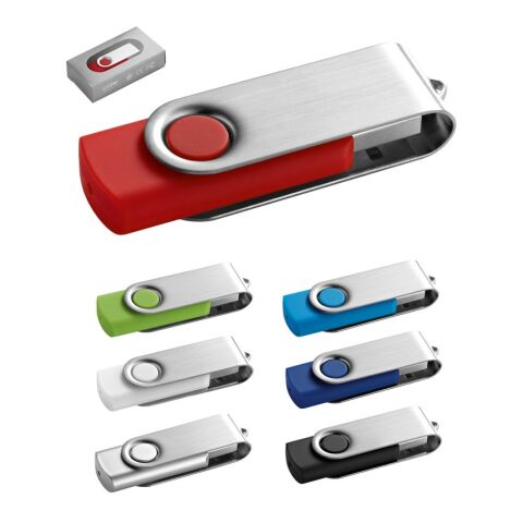 CLAUDIUS 16GB. USB-Stick mit Metallclip 16 GB Schwarz | ohne Werbeanbringung