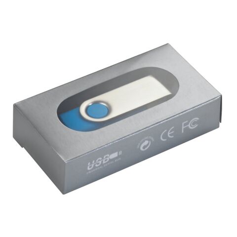 CLAUDIUS 8GB. USB-Stick 8 GB mit Metallclip Rosa | ohne Werbeanbringung