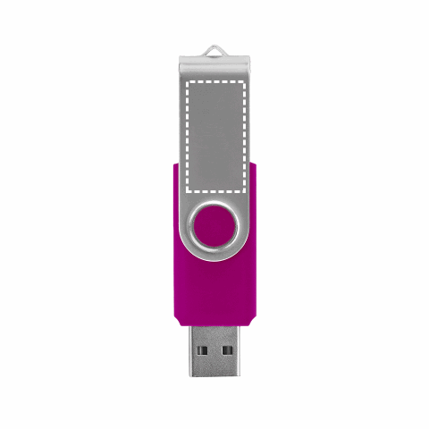 CLAUDIUS 8GB. USB-Stick 8 GB mit Metallclip Rosa | 8 GB | ohne Werbeanbringung | Nicht verfügbar | Nicht verfügbar | Nicht verfügbar