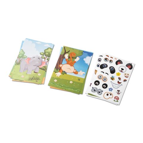 MADAGASCAR. Sticker-Set mit sechs Blättern transparent | ohne Werbeanbringung | Nicht verfügbar | Nicht verfügbar | Nicht verfügbar