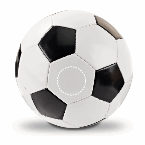 BRYCE. Fussball aus PVC schwarz | ohne Werbeanbringung | Nicht verfügbar | Nicht verfügbar