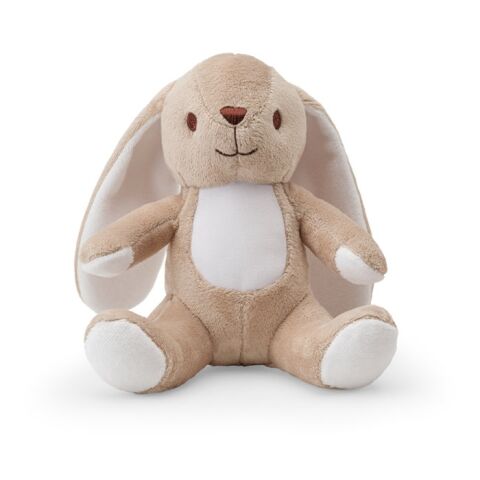 BUGS. Plüschtier aus Polyester in Form eines Hasen, mit Stoff, der sich zur Personalisierung eignet Beige | ohne Werbeanbringung | Nicht verfügbar | Nicht verfügbar | Nicht verfügbar