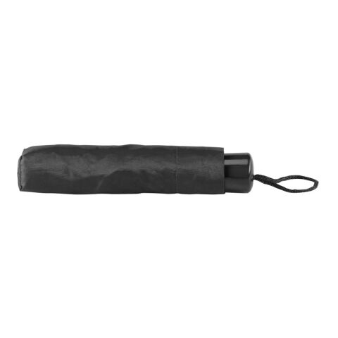 MARIA. Taschenschirm aus 190T-Polyester Schwarz | ohne Werbeanbringung