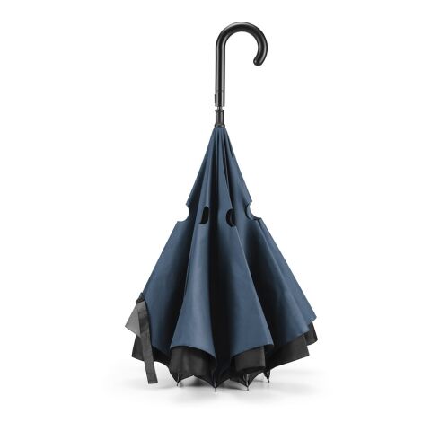 ANGELA. Wendeschirm aus 190T Pongee Blau | ohne Werbeanbringung | Nicht verfügbar | Nicht verfügbar | Nicht verfügbar