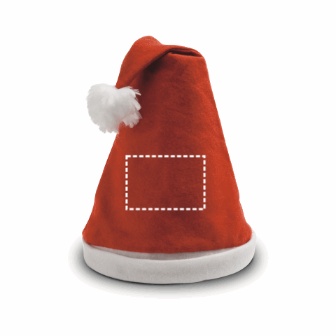 ISAAC. Weihnachtsmütze Rot | ohne Werbeanbringung | Nicht verfügbar | Nicht verfügbar | Nicht verfügbar