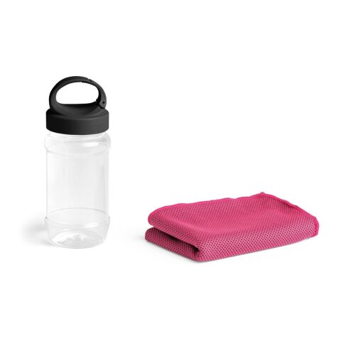 ARTX PLUS. Sporthandtuch aus Polyamid und Polyester Rosa | ohne Werbeanbringung | Nicht verfügbar | Nicht verfügbar | Nicht verfügbar