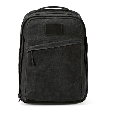 Cape Town 27L Rucksack recy. Baumwolle 230gsm für Laptops bis 17" Schwarz | ohne Werbeanbringung | Nicht verfügbar | Nicht verfügbar | Nicht verfügbar