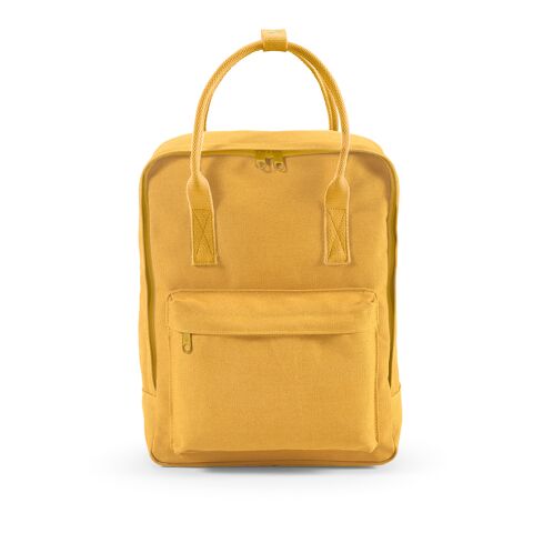 Stockholm 18L Rucksack aus recy.Baumwolle 450gsm. rPET-Tragegriffe Dunkelgelb | ohne Werbeanbringung | Nicht verfügbar | Nicht verfügbar | Nicht verfügbar
