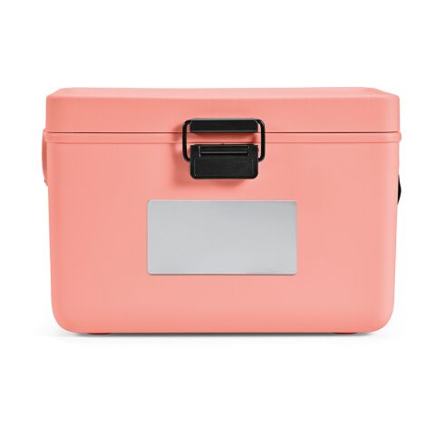 Bangkok 12L Kühlbox aus rABS. Pastellfarben Lachs | ohne Werbeanbringung | Nicht verfügbar | Nicht verfügbar | Nicht verfügbar
