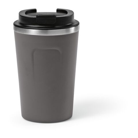 Limpopo Reisebecher recy.Edelstahl, 490 ml. Doppelwandig und Auslaufsicher Grau | ohne Werbeanbringung | Nicht verfügbar | Nicht verfügbar | Nicht verfügbar