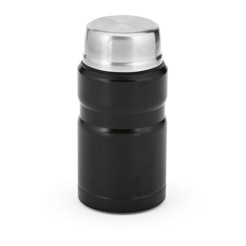 Dali 800 Lunchbecher recy. Edelstahl 810 ml Schwarz | ohne Werbeanbringung