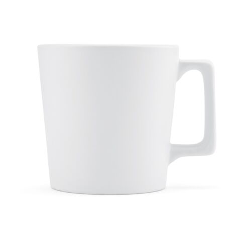 Thames 350 Tasse aus Keramik, 360ml. Matte Oberfläche Weiß | ohne Werbeanbringung | Nicht verfügbar | Nicht verfügbar | Nicht verfügbar