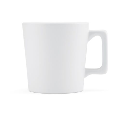 Thames 250 Tasse aus Keramik, 270ml. Matte Oberfläche Weiß | ohne Werbeanbringung | Nicht verfügbar | Nicht verfügbar | Nicht verfügbar