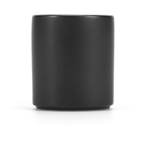 Ganges Keramiktasse 320ml. Matte Oberfläche und stapelbar. Schwarz
