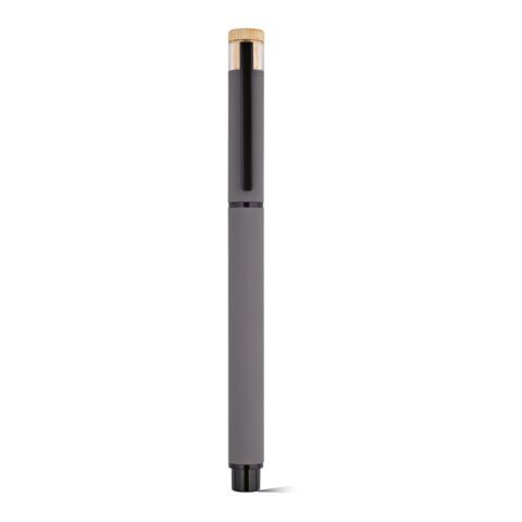Thoreau Rollerball aus recy. Aluminium, blau, Dokumental®-Gel-Tinte 0,6km Marl Grey