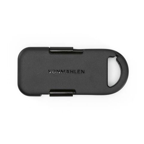 Evergreen Go 2-in-1 Schlüsselanhänger mit Powerbank. rTPE. LED-Anzeige Schwarz