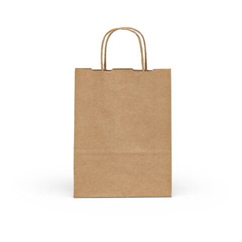 Vesuvio S braune FSC®-Kraftpapiertasche aus Recyclingpapier, 115g/m² Beige | ohne Werbeanbringung | Nicht verfügbar | Nicht verfügbar | Nicht verfügbar